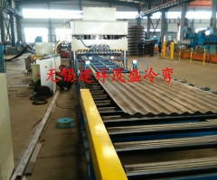 金屬波紋整管軋波機