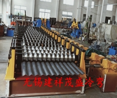 金屬波紋整管軋波機